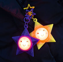 Afbeelding in Gallery-weergave laden, Kerst USB sleutelhanger sterren - blauw
