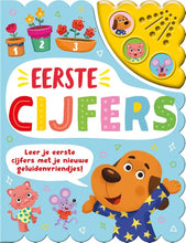 Afbeelding in Gallery-weergave laden, Rebo geluidenboek - Eerste cijfers. 3 geluiden 1+
