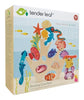Diep in de zee 🩵 Tender Leaf Toys Stacking Coral Reef / stapel koraalrif