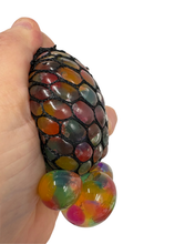 Afbeelding in Gallery-weergave laden, Fidget toys - Squishy mesh bal in netje
