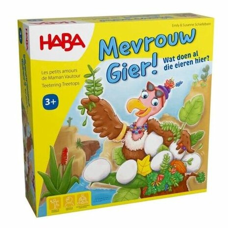 Haba gezelschapsspel 3+ Mevrouw Gier! - 2011720003