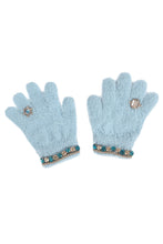 Afbeelding in Gallery-weergave laden, Great Pretenders - Boujee Bijou handschoenen - lichtblauw
