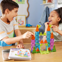 Afbeelding in Gallery-weergave laden, 254055TS-CDU - MAGNA-TILES - Travel Set Deluxe - 55 piece - Nieuwe collectie
