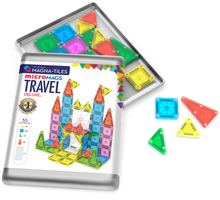 Afbeelding in Gallery-weergave laden, 254055TS-CDU - MAGNA-TILES - Travel Set Deluxe - 55 piece - Nieuwe collectie

