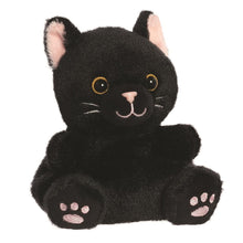 Afbeelding in Gallery-weergave laden, Palm Pals knuffel 13 cm zwarte kat
