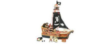 Afbeelding in Gallery-weergave laden, Vilac houten piratenboot - My pirate ship
