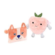 Afbeelding in Gallery-weergave laden, Viquel Fluffy Friends pennenzak / etui - Perzik of Hondje
