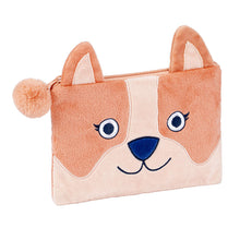 Afbeelding in Gallery-weergave laden, Viquel Fluffy Friends pennenzak / etui - Perzik of Hondje
