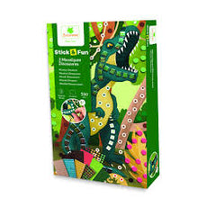 Afbeelding in Gallery-weergave laden, Sycomore Stick &amp; Fun 3 mozaïek borden - Dinosaurus

