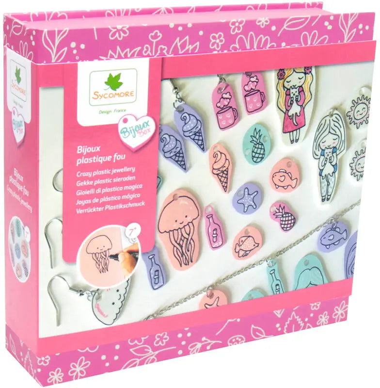 Sycomore Crazy plastic Jewellery - krimpfolie sieraden