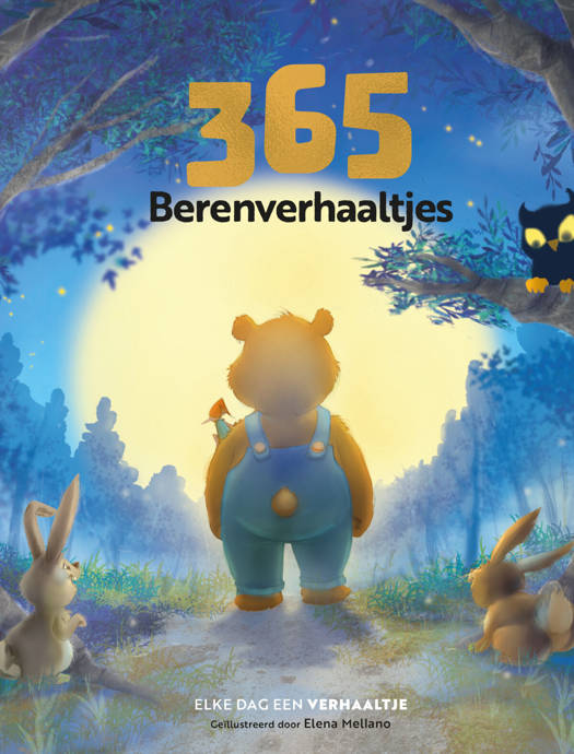 Rebo Uitgeverij boek - 365 Berenverhaaltjes, Elke dag een verhaaltje - Willeke Bakker, Gris di Luca