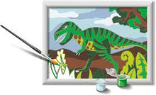 Afbeelding in Gallery-weergave laden, Ravensburger CreArt Schilderen op Nummer - Dwalende Dinosaurus
