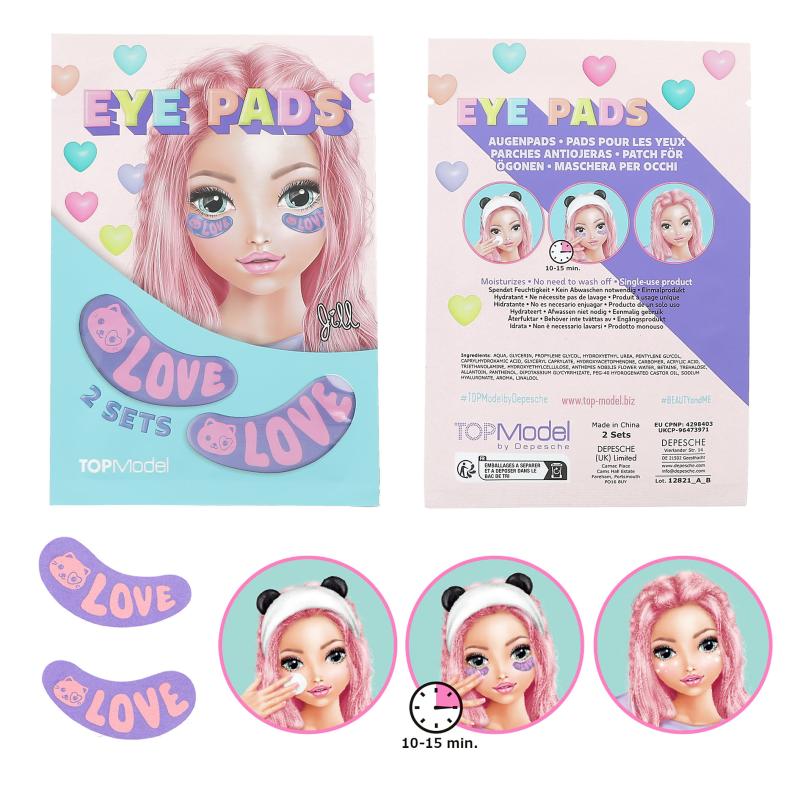 Depesche Topmodel Beauty - eye pads - 12821