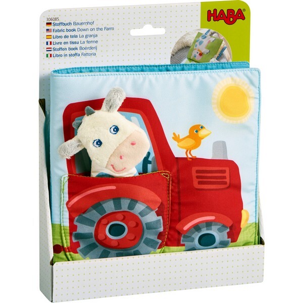 Haba stoffen boek Boerderij - 1306085001