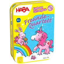 Afbeelding in Gallery-weergave laden, Haba spel Freunde Quartett - Eenhoorn Flonkerglans vriendenkwartet
