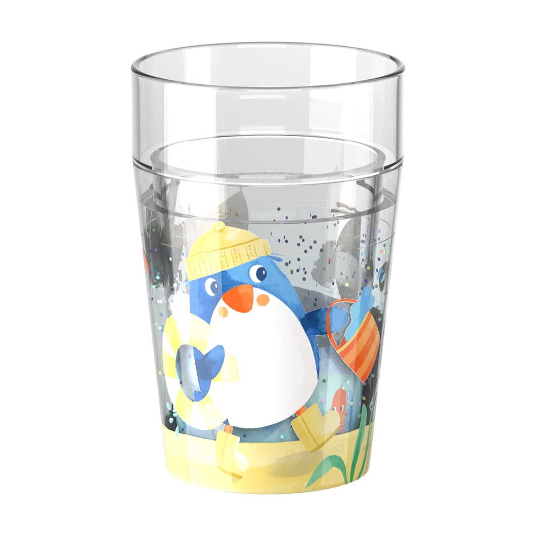 Haba glitterbeker Pete de Pinguïn