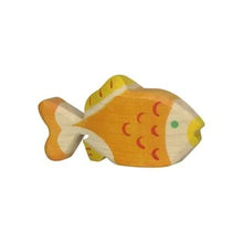 Afbeelding in Gallery-weergave laden, Holztiger houten dier Goudvis - 80084
