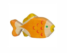 Afbeelding in Gallery-weergave laden, Holztiger houten dier Goudvis - 80084
