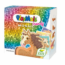 Afbeelding in Gallery-weergave laden, PlayMais - Trendy Mosaic Paarden -  circa 3.000 Stukjes
