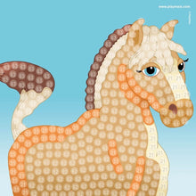 Afbeelding in Gallery-weergave laden, PlayMais - Trendy Mosaic Paarden -  circa 3.000 Stukjes
