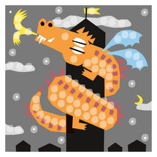 Afbeelding in Gallery-weergave laden, Playmais Mosaic - versier de draken kaarten, set 6 stuks
