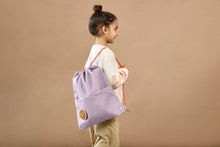 Afbeelding in Gallery-weergave laden, Lässig Little Gang mini string bag turnzak / gymtas - Lilac
