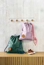 Afbeelding in Gallery-weergave laden, Lässig Little Gang mini string bag turnzak / gymtas - Lilac
