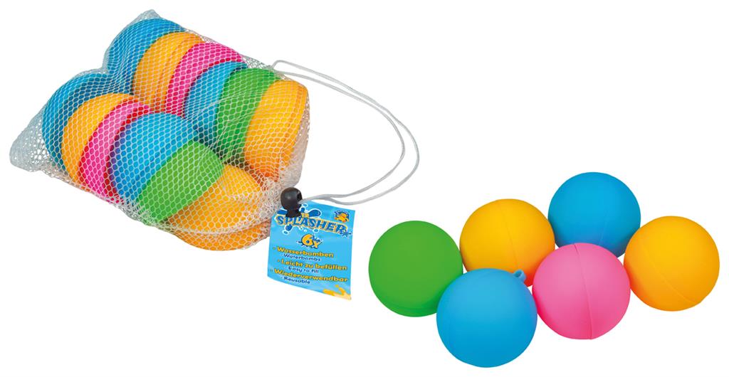 Pustefix WaterSplashers - set 6 stuks