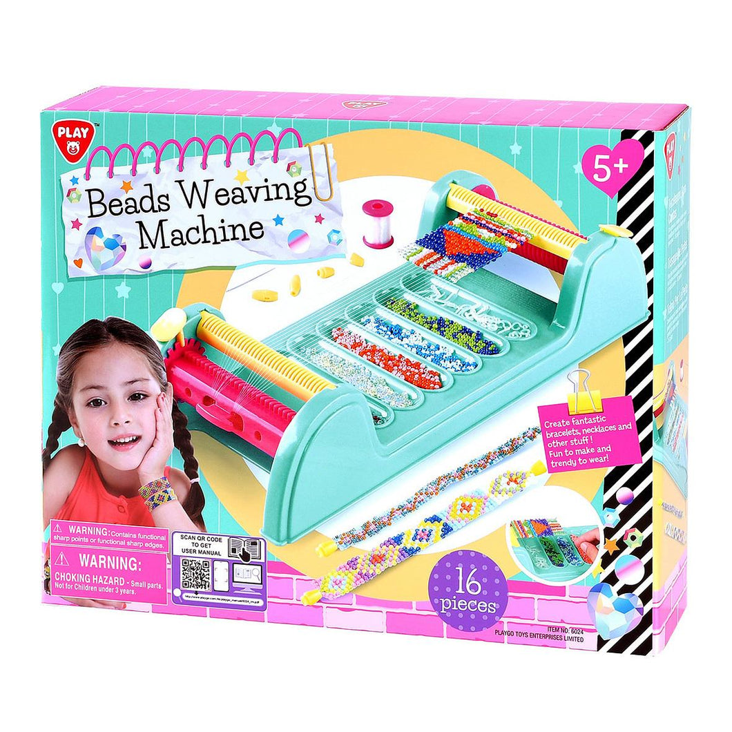 Play maak je eigen armbanden weefmachine - 16-delige set