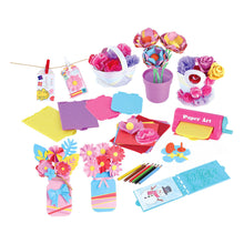 Afbeelding in Gallery-weergave laden, Play knutselset papieren bloemen maken, 79-delige set
