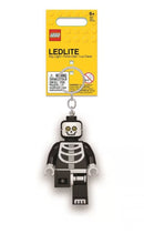 Afbeelding in Gallery-weergave laden, Lego sleutelhanger met licht - Skelet jongen Halloween
