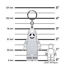 Afbeelding in Gallery-weergave laden, Lego sleutelhanger met licht - Ghost geest Halloween
