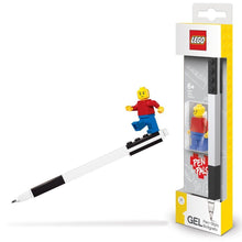Afbeelding in Gallery-weergave laden, LEGO Gel Pen Zwart met minifiguur
