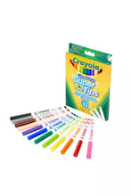 Afbeelding in Gallery-weergave laden, Crayola - Supertips washable markers 12 stuks

