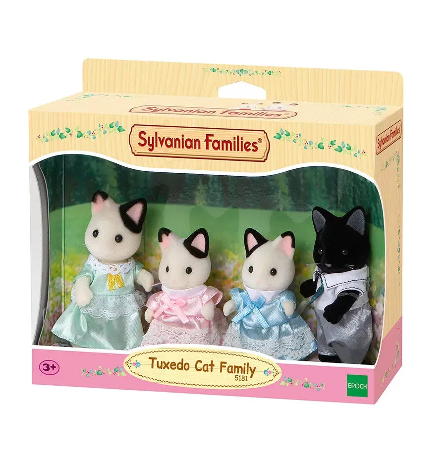 Sylvanian Families Tuxedo Cat Family - 5181