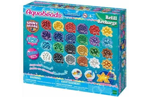 Aquabeads navulling 2000 glansparels - 31995