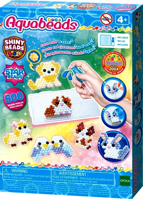 Aquabeads knutselset Shiny Beads huisdieren - 35067