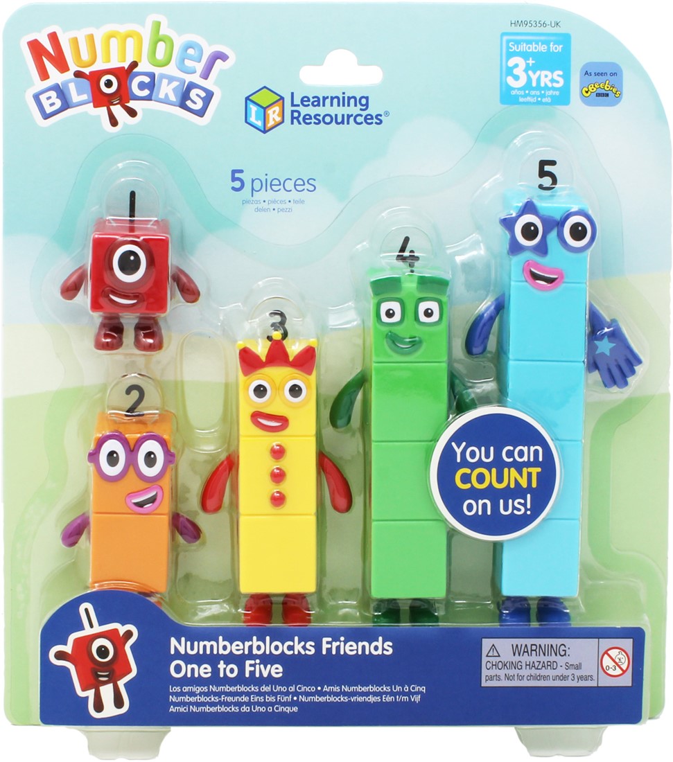 Learning Resources - Numberblocks® Friends One to Five