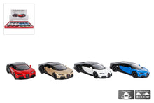 Afbeelding in Gallery-weergave laden, Kinsmart Bugatti Chiron Supersport die cast pull back 4ass 1:38 13cm
