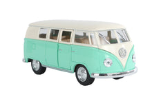 Afbeelding in Gallery-weergave laden, Kinsmart 1962 Volkswagen Classic Bus Pastel - die cast pull back 13 cm
