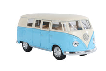 Afbeelding in Gallery-weergave laden, Kinsmart 1962 Volkswagen Classic Bus Pastel - die cast pull back 13 cm
