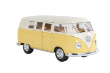 Afbeelding in Gallery-weergave laden, Kinsmart 1962 Volkswagen Classic Bus Pastel - die cast pull back 13 cm
