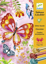 Afbeelding in Gallery-weergave laden, Djeco glitterschilderijen Vlinders - DJ09503
