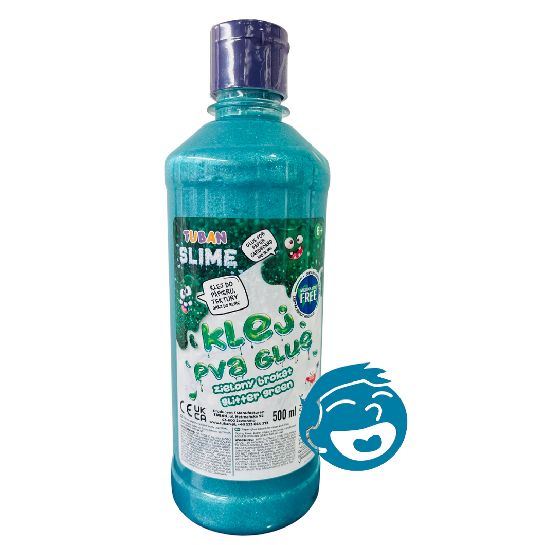 Tuban Pva Glue lijm 500 ml – Glitter Green groen parelmoer