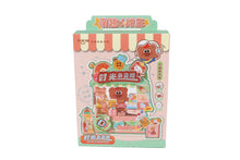 Afbeelding in Gallery-weergave laden, Kawaii DIY knutselkraampje retro grocery shop 15,5cm
