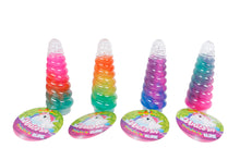 Afbeelding in Gallery-weergave laden, Unicorn hoorn met slijm multi colour
