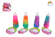 Afbeelding in Gallery-weergave laden, Unicorn hoorn met slijm multi colour
