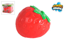Afbeelding in Gallery-weergave laden, Fidget toy squeezie - Jumbo Squeeze aardbei 14x14x15cm
