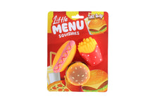 Afbeelding in Gallery-weergave laden, Fidget Toys squeezie - Take Away squishy fast food 3-pack 6cm

