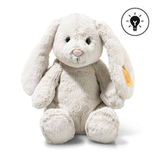 Afbeelding in Gallery-weergave laden, Steiff Friends – Light at Night Hoppie rabbit, light grey - 28 cm
